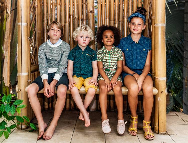 košeľa detská móda leto 2018 tmavomodrý vzor žraloka