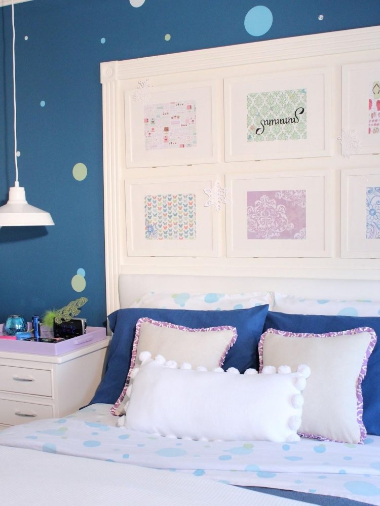 detská izba-dekorácia-urob si sám-dekorácia-záhlavie-modrej-karty-koláž