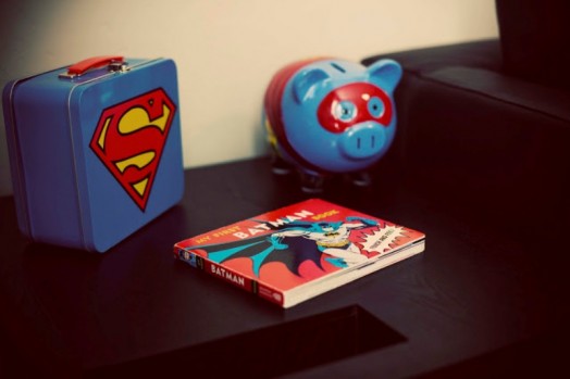 ozdoba detskej izby s motívmi superhrdinu pre chlapcov