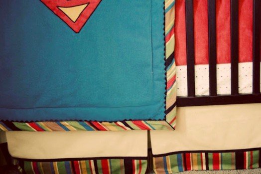 Prehoz do detskej izby s motívmi superhrdinov pre chlapcov