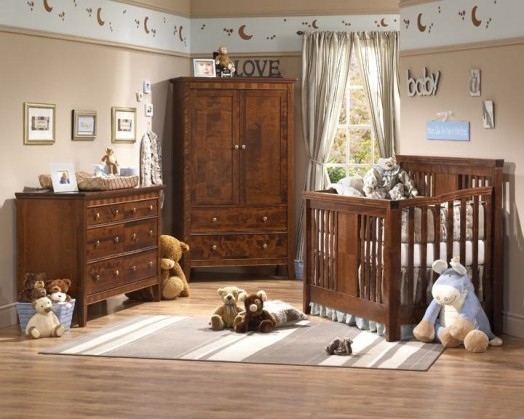 retro nábytok drevený interiér detskej izby od natart juvenile