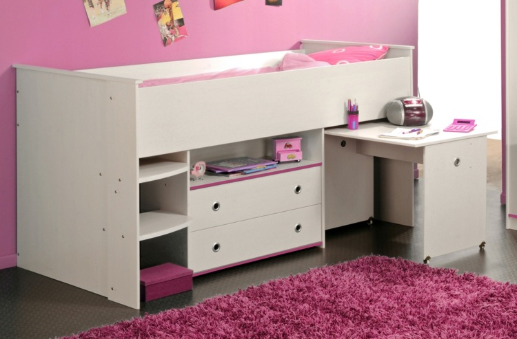 Nursery Girls 2015 Shaggy Carpet Desk