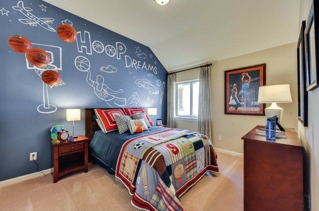 neutrálna tabuľa farebný prehoz patchwork laminátová podlaha obrázky stena