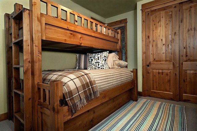 Nábytok Biedermeier štýl poschodová skriňa poschodová posteľ