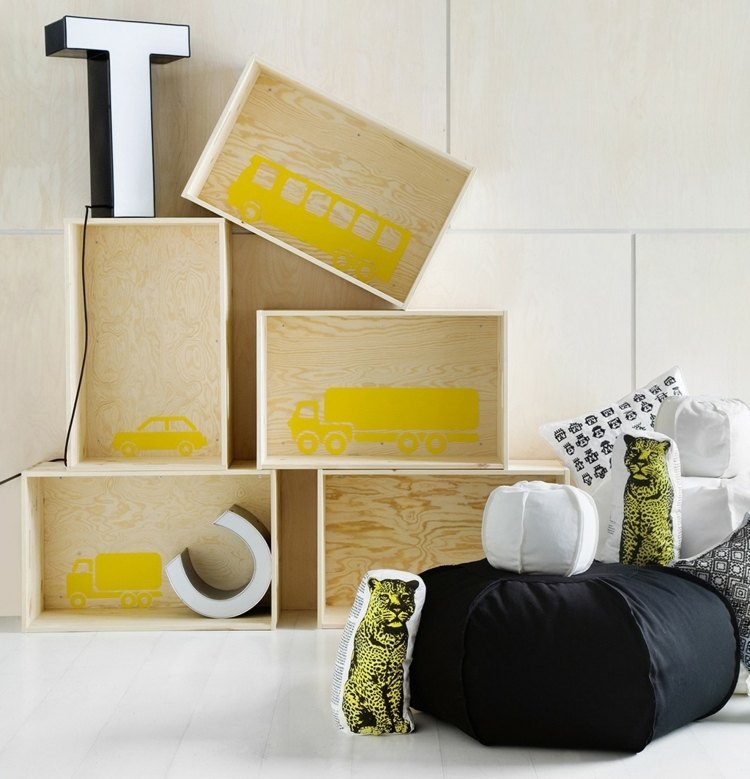 Detská izba-škandinávsky-dizajn-hračka-úložný priestor