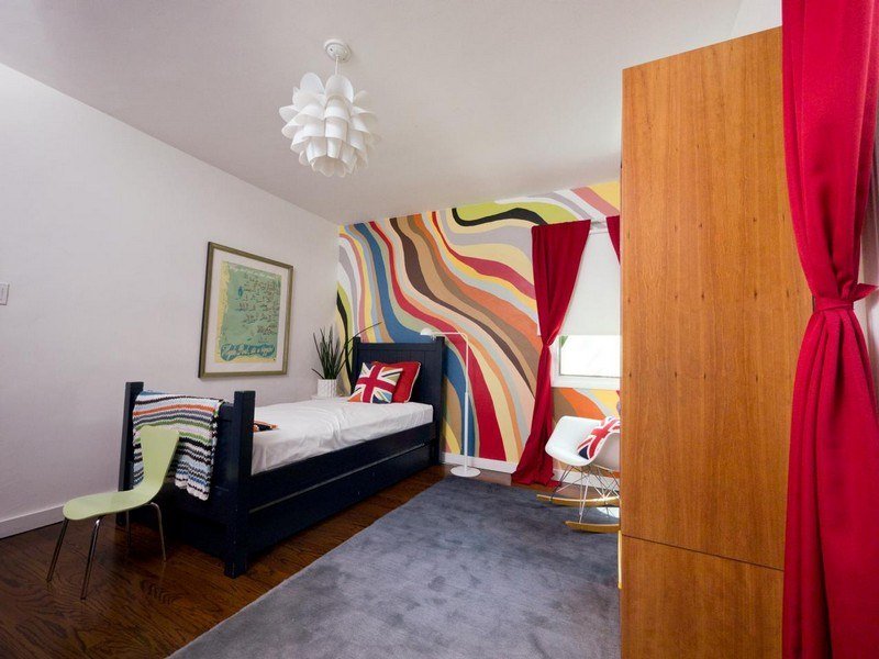 Detská izba-chlapec-originál-nápady na stenu