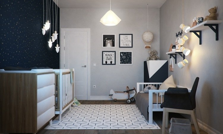 dekorácia steny-obloha-hviezdy-osvetlenie