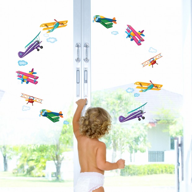 Samolepky na stenu Okenné samolepky nápady obrázky