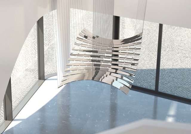 art com selux manta rhei lampa kinetický elegantný dizajn kinetický dizajn žiarovky art com selux manta rhei