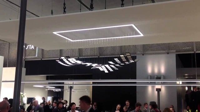 kinetická oledová lampa filigránsky tvar výstava frankfurt kinetický oled dizajnová lampa filigránska výstava Frankfurt