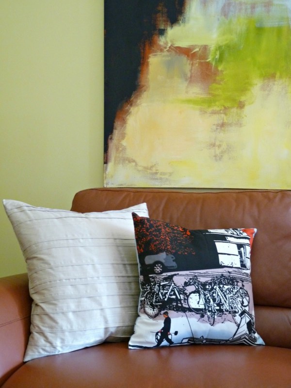 Maľba s potlačou koženej sedačky Vankúše-kožená sedačka-tlačená-maľba