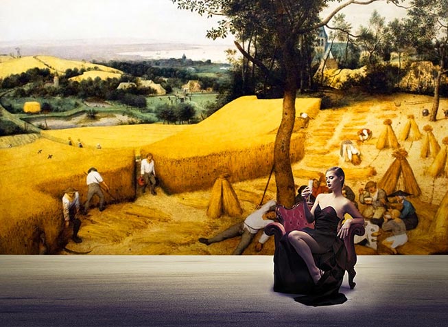 maliarska tlač na nástenný papier z ryžového papiera maľovanie ryžového papiera vytlačeného na stenu