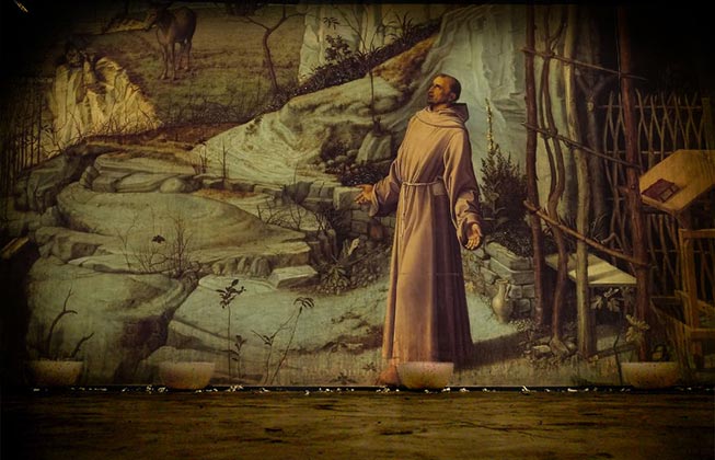 tapeta z ryžového papiera artmuro stredoveký obraz mních ryžový papier tapeta artmuro stredoveký obraz monch