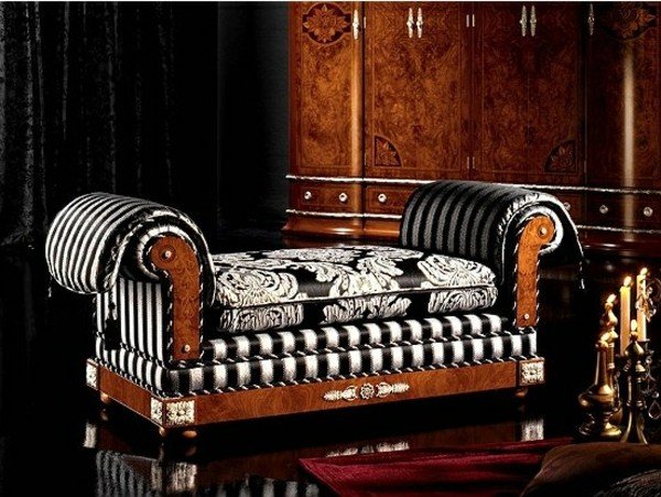 Luxusná lavica čalúnená