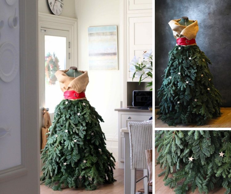 vytvorte si vlastné jedľové šaty dlhé hviezdy horný pás
