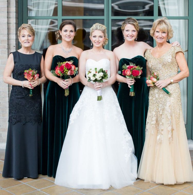 šaty matka nevesty šampanské dlhý tyl