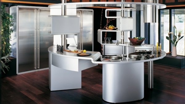 biely dizajn kuchyne Snaidero