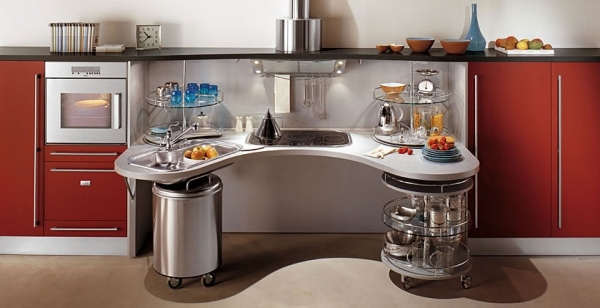 Vybavenie kuchyne malá kuchynka