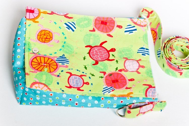 jednoduchý návod na šitie tašky cez rameno