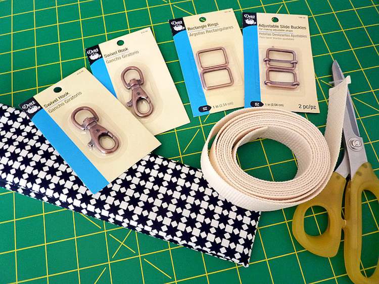 materiály na šitie tašiek