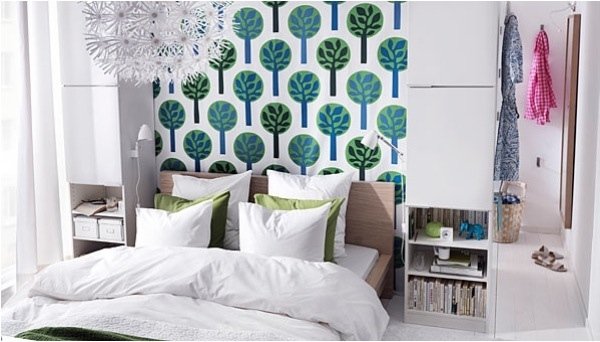 Vybavenie spální-priestorovo úsporný nábytok