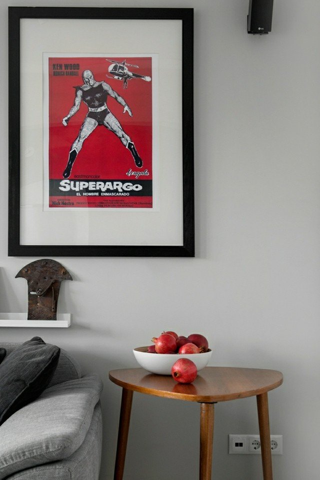 Superhrdina plagát dekorácia steny obývacia izba Plagátová dekorácia steny obývacia izba príklady moderného štýlu