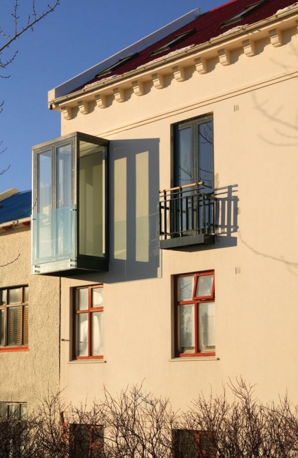 malý byt Reykjavik Gudmundur Jonsson Arkitektkontor