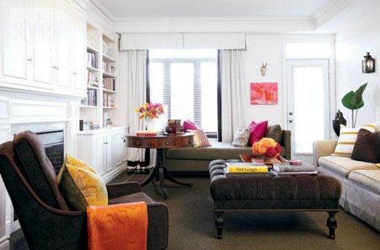 nápady na interiérové ​​vybavenie interiéru pre malý dom