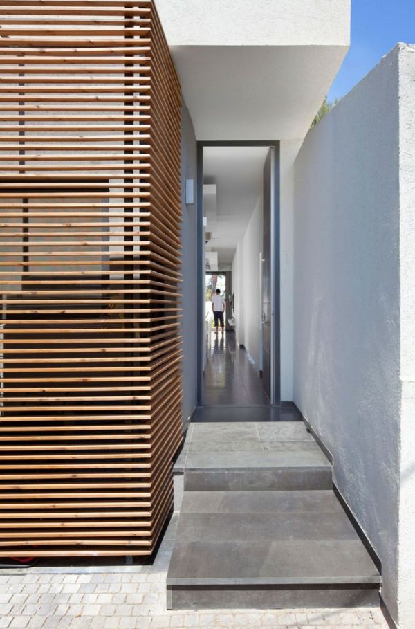 moderný dizajn chodby-puristický dizajn interiéru moderný puristický interiérový dizajn