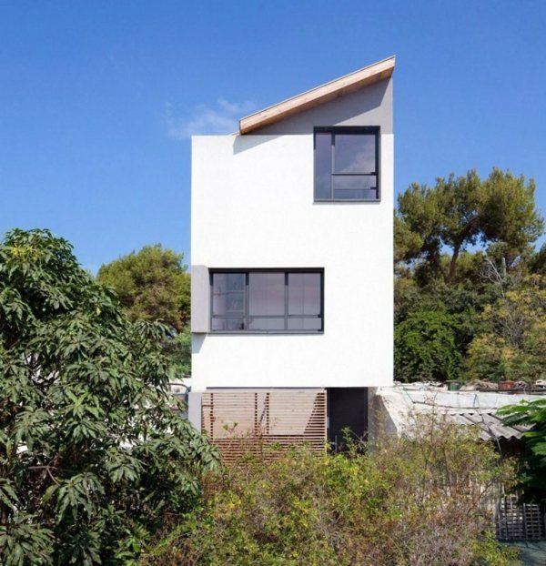 malý dom-úzka fasáda malý rodinný dom-úzka fasáda