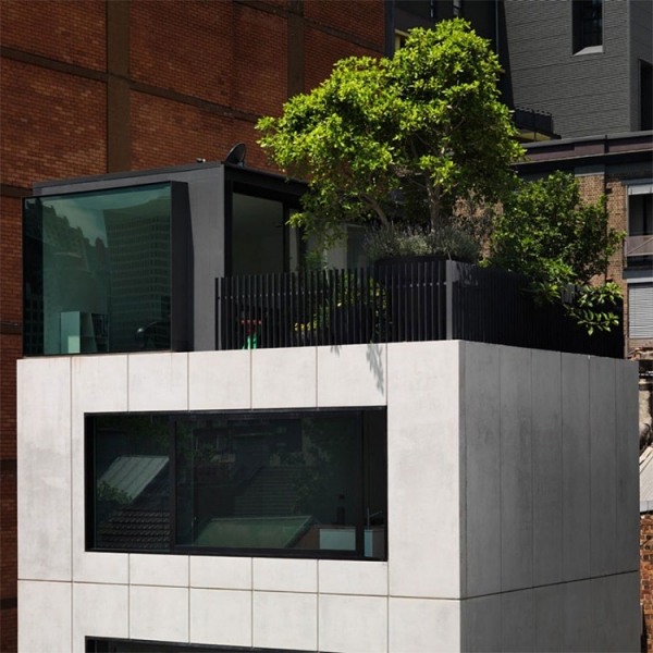 Krásne zasadená strešná terasa-Surry Hill-Sidney