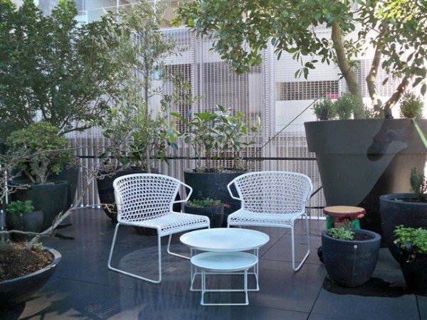 Strešná terasa v tichej zóne