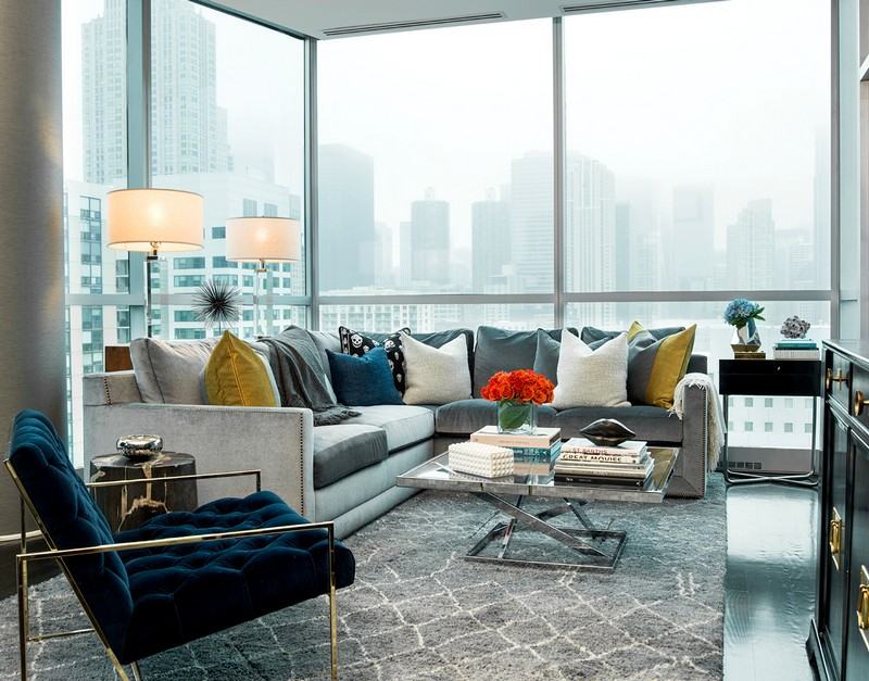 Obývacia izba-moderný nábytok-ušľachtilé čalúnenie-sedačka