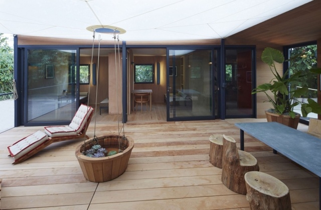 Ekologický prázdninový dom vhodný pre sériovú výrobu Das Haus am Wasser 1934