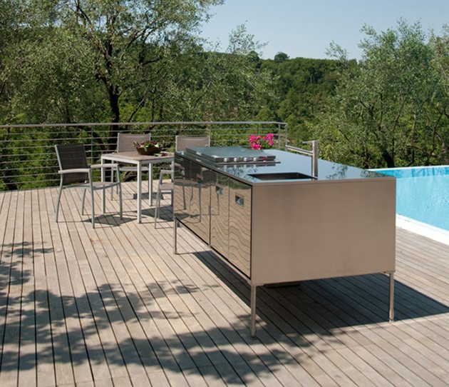 vonkajšia kuchyňa artusi varenie bazéna priestory na skladovanie tepla