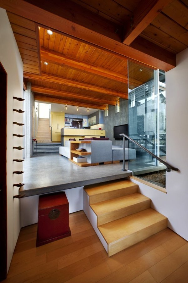 moderná žltá kuchyňa