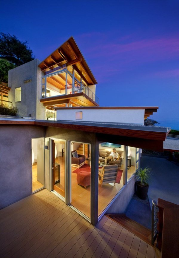 Luxusný dom - sklenená fasáda