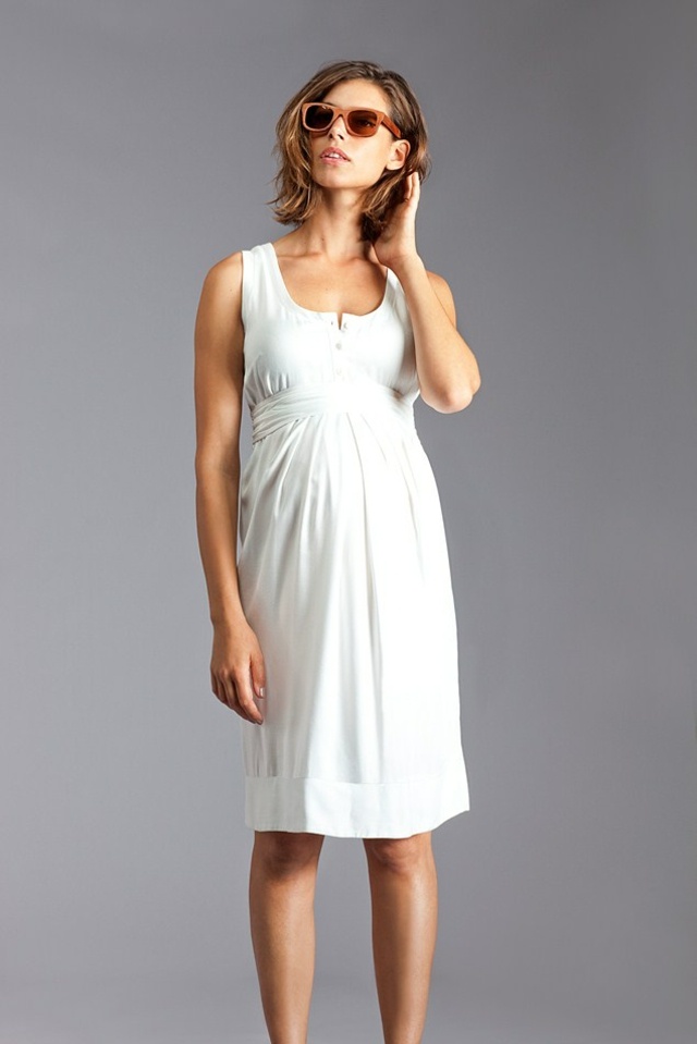 elegantné šaty krátke biele dámske oblečenie isabella oliver