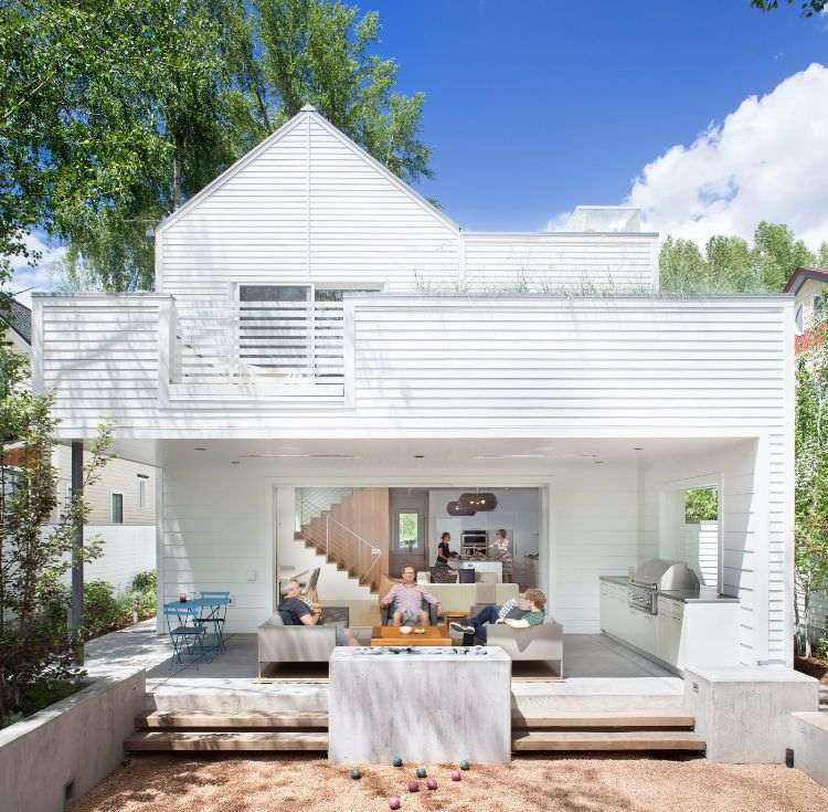 ekologická budova príklady udržateľnosti udržateľný dizajn spotreba energie domu bilancia CO2 analýza životného cyklu