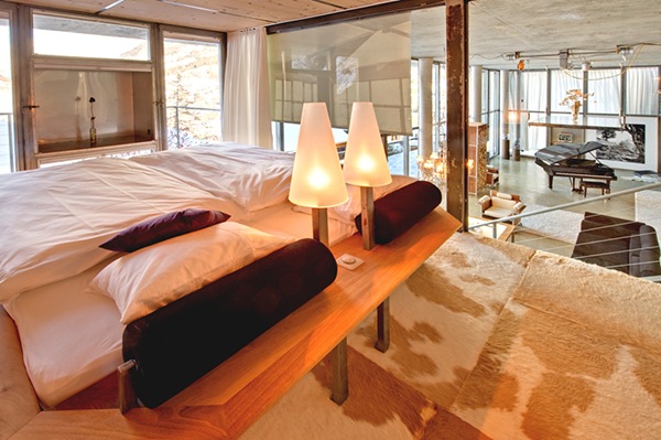 Ohromujúca spálňová lyžiarska chata Švajčiarsko Ohromujúca spálňová lyžiarska chata Švajčiarsko Zermatt