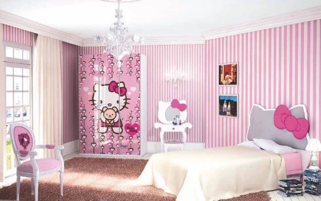 ahoj mačička dievča nábytok do detskej izby cia international