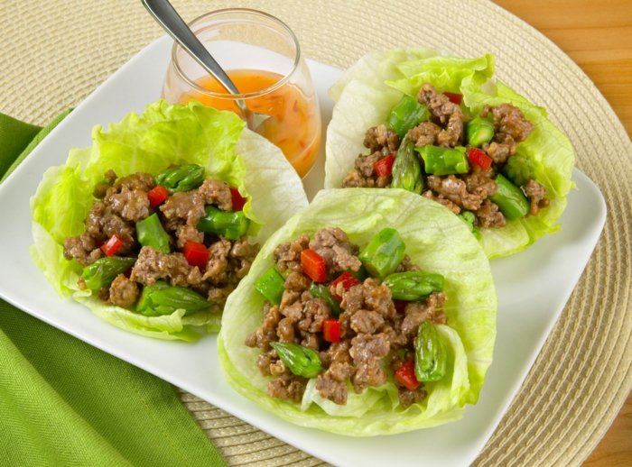 Šalát v záhrade nápad, ako pripraviť mleté ​​jahňacie mäso