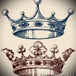 skice tetovaža kruna s perjem - crtež za tetovažu iz 15052016 2