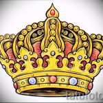 skice tetovaža kruna s perjem - crtež za tetovažu iz 15052016 3
