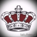 skica tetovaže krune na zglobu - crtež za tetovažu iz 15052016 3