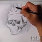 croquis d'un tatouage sur la couronne du cou - dessin tatouage sur 15052016 1