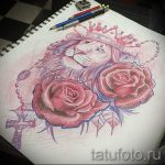 skica tetovaža lava s krunom - crtanje tetovaže na 15052016 1