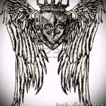 skica tetovaže krune - crtež za tetovažu iz 15052016 2