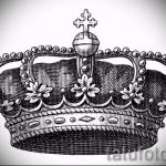 skica tetovaže krune - crtež za tetovažu iz 15052016 9