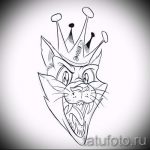 skica tetovaže krune - crtež za tetovažu iz 15052016 22